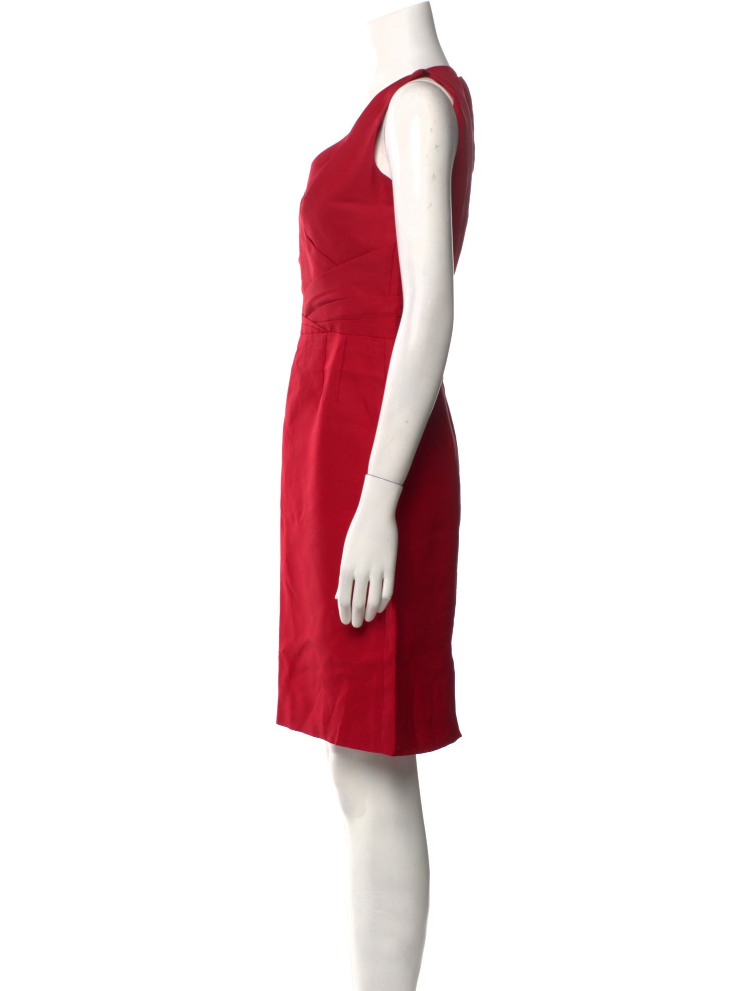 Valentino Silk Knee-Length Dress